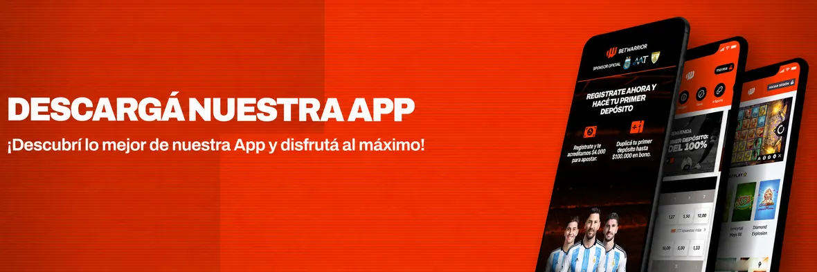 Descargá la app de BetWarrior en Argentina para Android e iPhone